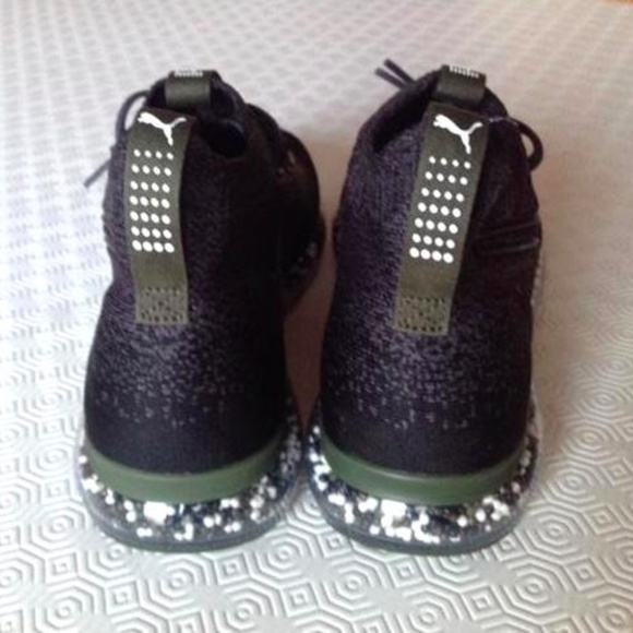 Puma Jamming Cushion Black Forest Night Sneakers. - Picture 8 of 8